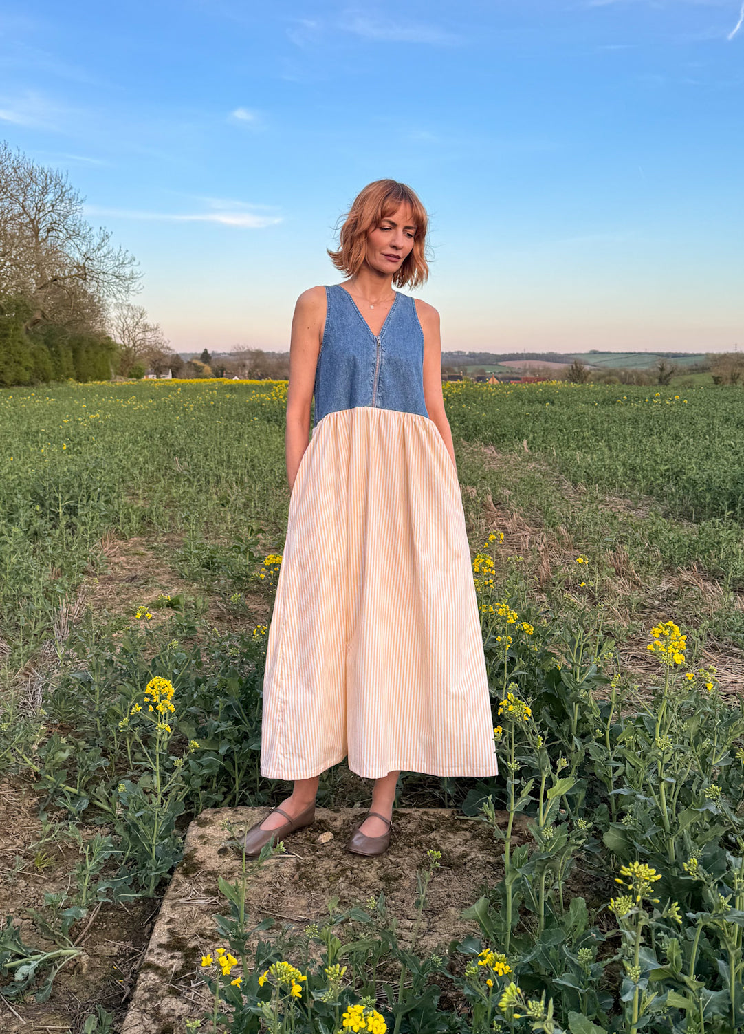 3. FLORENCE, yellow stripes