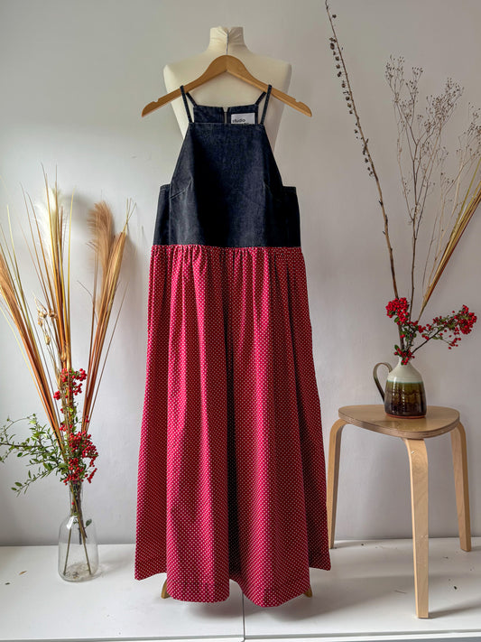 9. RITA, BURGUNDY DOT